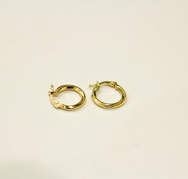 Argolas redondas lisas