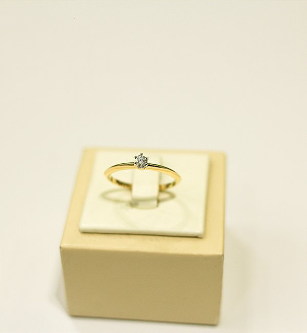 ANEL SOLITÁRIO PRINCESS