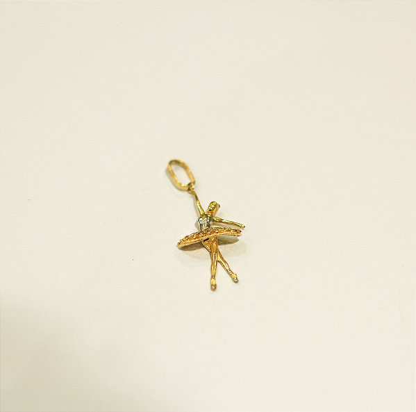 PINGENTE BAILARINA COLORIDA