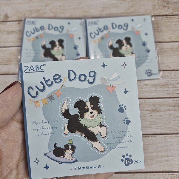 Adesivos 20 Cut dog