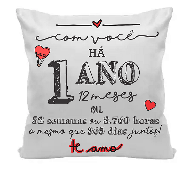 Presente Aniversário de Relacionamento (Namoro/Noivado/Casamento)