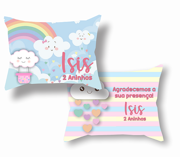 Almofada Personalizada Lembrancinha Chuva de Benção
