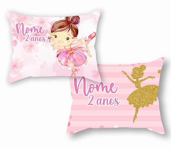 Almofada Personalizada Lembrancinha Ballet Bailarina