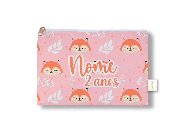 Necessarie Envelope Média Raposinha Aquarela