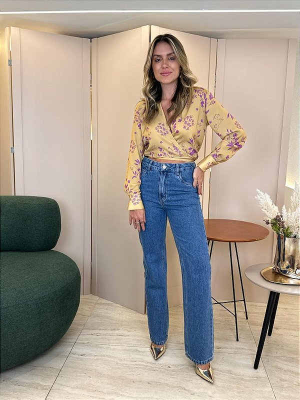 Calça Jeans Tradicional Reta