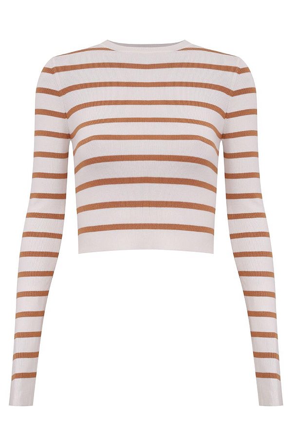 Blusa Cropped Tricot
