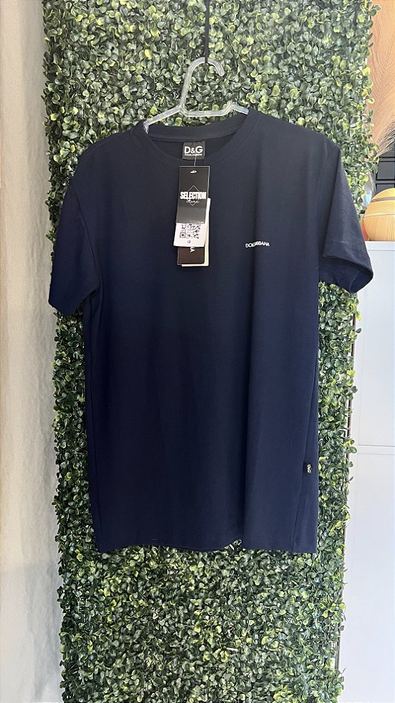 Camiseta Dolce Gabbana Azul P - Selection Store