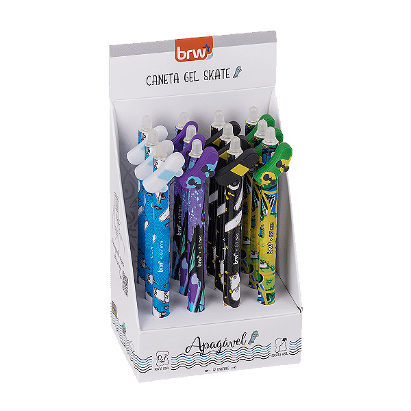 Caneta Apagável Skate - BRW