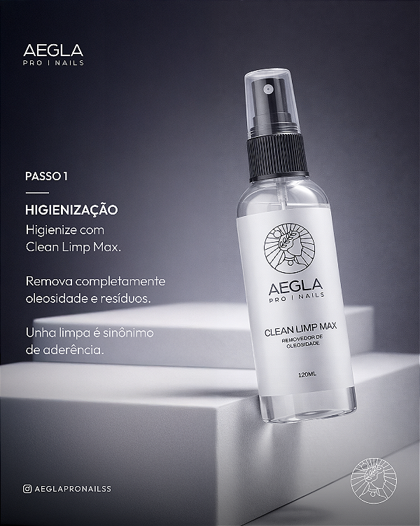 Removedor de Oleosidade Clean Limp Max 120ml