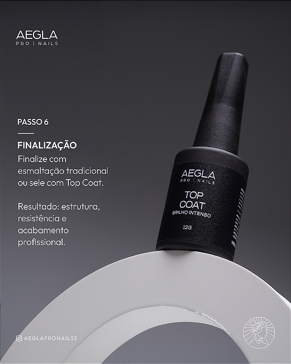 Top Coat Aegla Pro 12ml