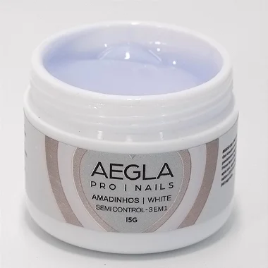 Gel de Unhas Amadinho White 15g