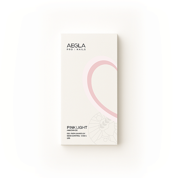 Aegla Gel em Sachê - Pink Light 12g