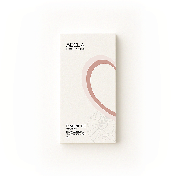 Aegla Gel em Sachê - Pink Nude 12g
