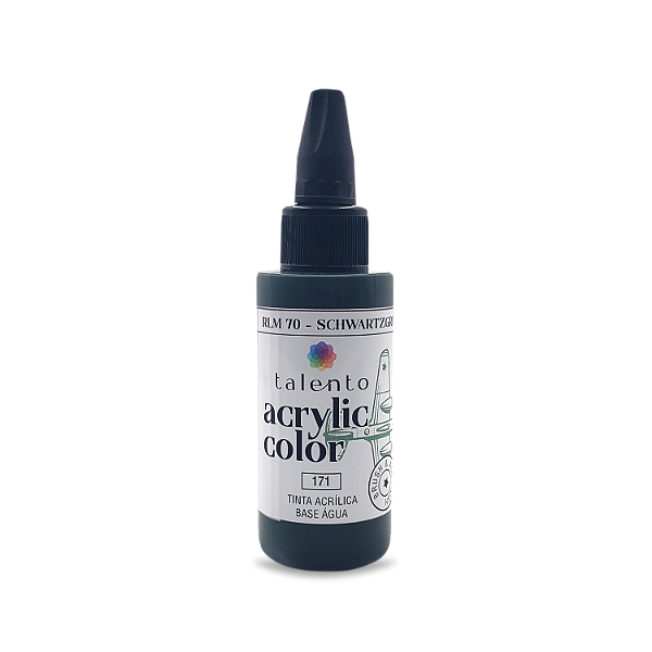 ACRYLIC COLOR 171 RLM 70 SCHWARTZGRÜN 30ML UND