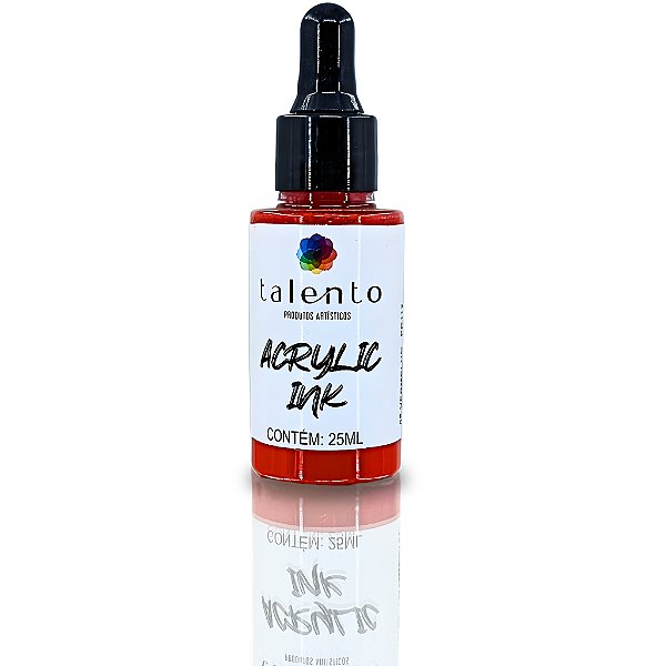 ACRYLIC INK TALENTO 25ML VERMELHO UND