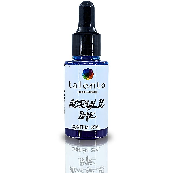 ACRYLIC INK TALENTO 25ML AZUL PHTHALOCIANYNE UND