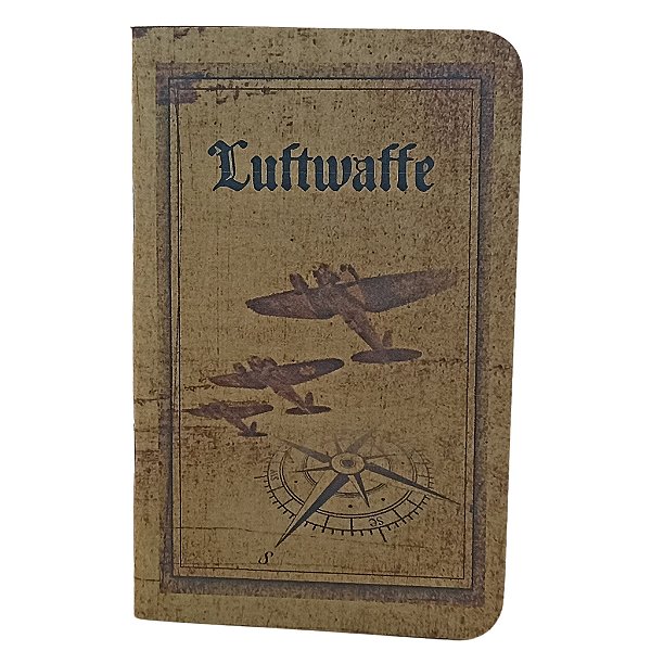 CADERNETA LUFTWAFFE - 24 FOLHAS - UND