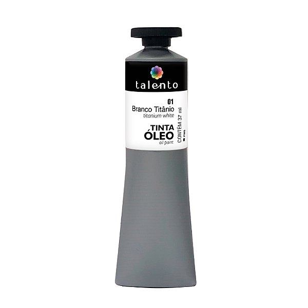 TINTA OLEO 37ML 01 BRANCO TITANIO UND
