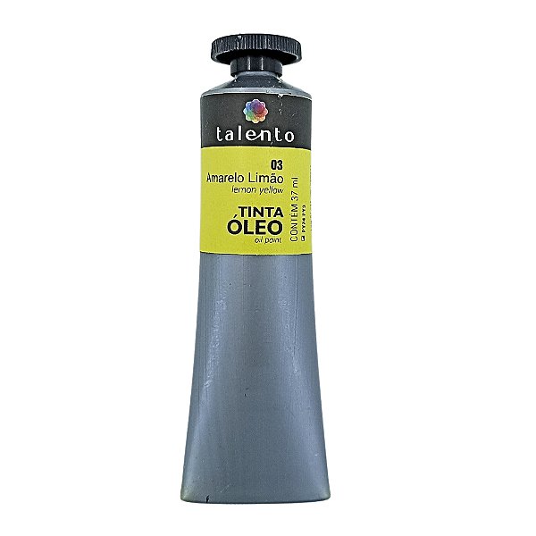 TINTA OLEO 37ML 03 AMARELO LIMÃO UND