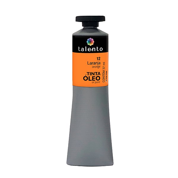 TINTA OLEO 37ML 12 LARANJA UND