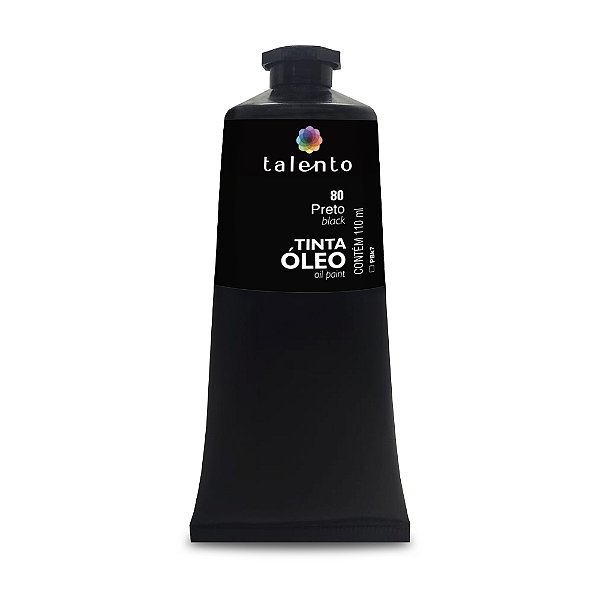 TINTA OLEO 110ML 80 PRETO UND