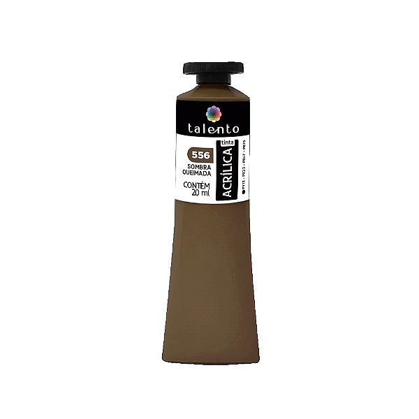 TINTA P/TELA 20ML 556 SOMBRA QUEIMADA UND