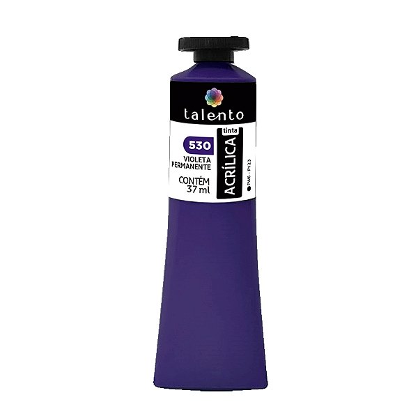 TINTA P/TELA 37ML 530 VIOL.PERMAN. ESCURO UND