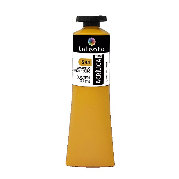 TINTA P/TELA 37ML 541 AM.CADMIO ESCURO UND