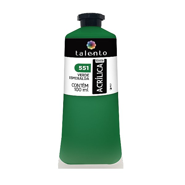 TINTA P/TELA 100ML 551 VD.ESMERALDA UND