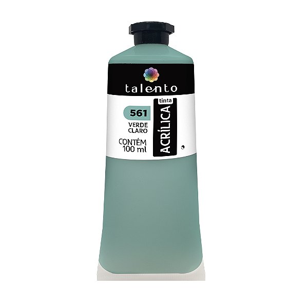 TINTA P/TELA 100ML 561-VD.CLARO UND
