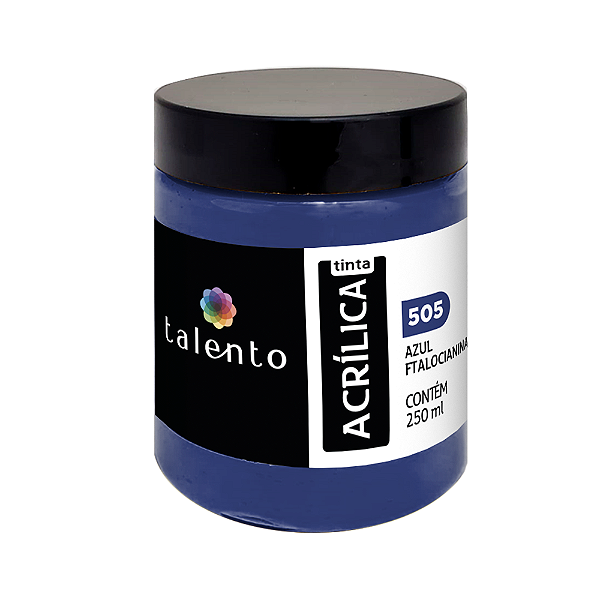 TINTA P/TELA 250ML 505-AZ.FTALO UND
