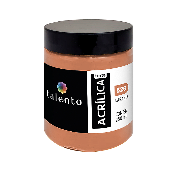 TINTA P/TELA 250ML 526-LARANJA UND