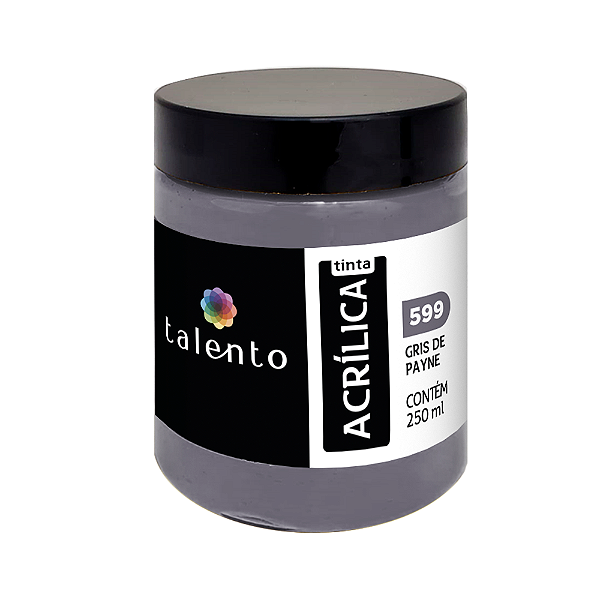 TINTA P/TELA 250ML 599-GRIS DE PAYNE UND