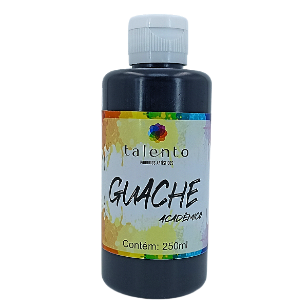 Guache Acadêmico-Preto-250ml