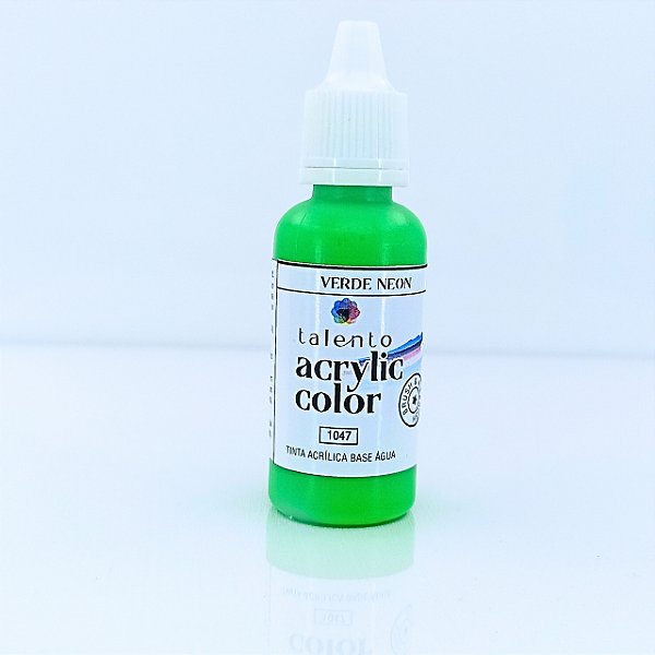 ACRYLIC COLOR 1047 VERDE NEON 20ML UND