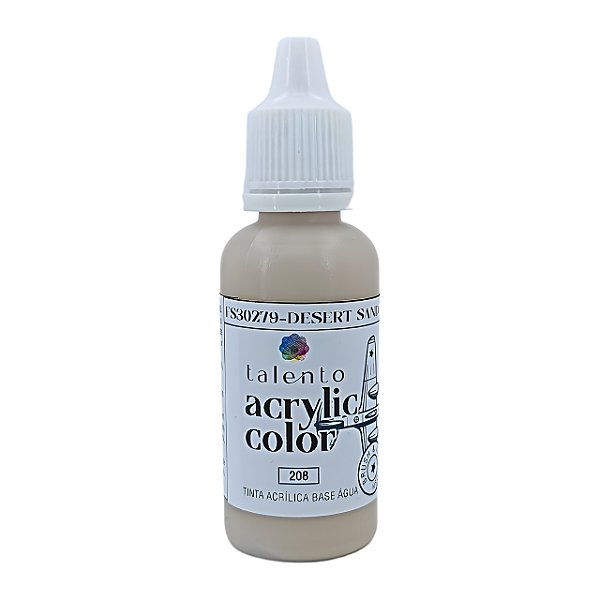 ACRYLIC COLOR 208 FS30279 DESERT SAND 20ML UND