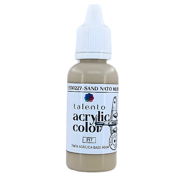 ACRYLIC COLOR 217 SAND NATO "MERDC" FS30227 20ML UND