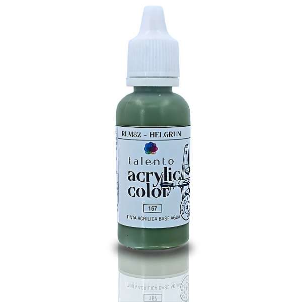 ACRYLIC COLOR 167 RLM 82 HELGRUN 20ML UND