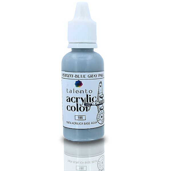 ACRYLIC COLOR 186 FS35237 BLUE GRAY PALE 20ML UND