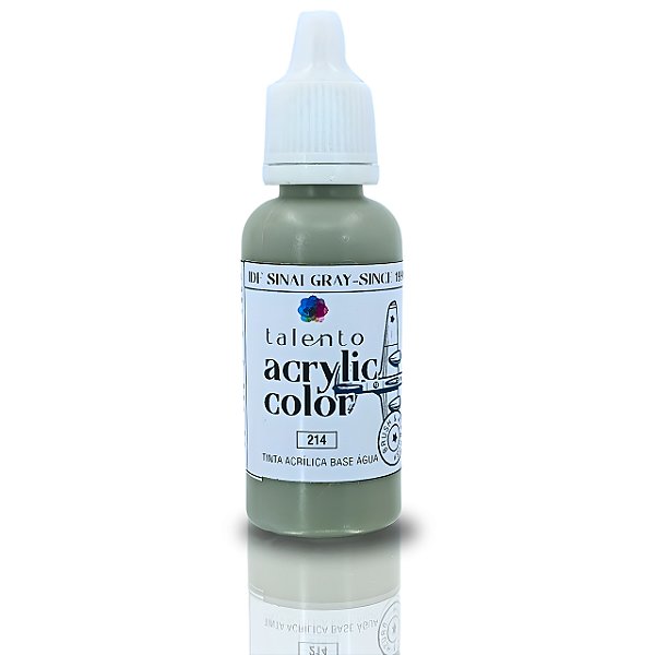 ACRYLIC COLOR 214 SINAI GREY "SINCE 1990" 20ML UND