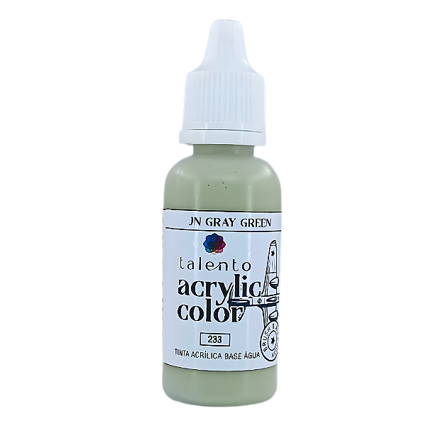 ACRYLIC COLOR 233 JN GRAY GREEN -20 ML UND