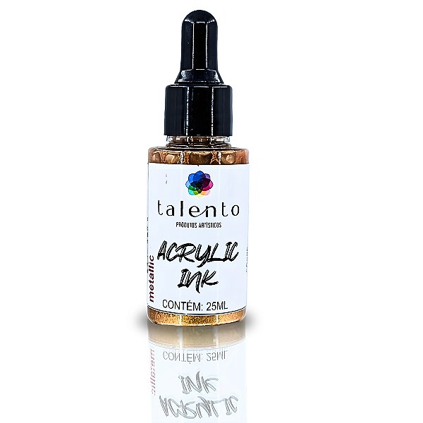 ACRYLIC INK TALENTO 25ML COBRE UND