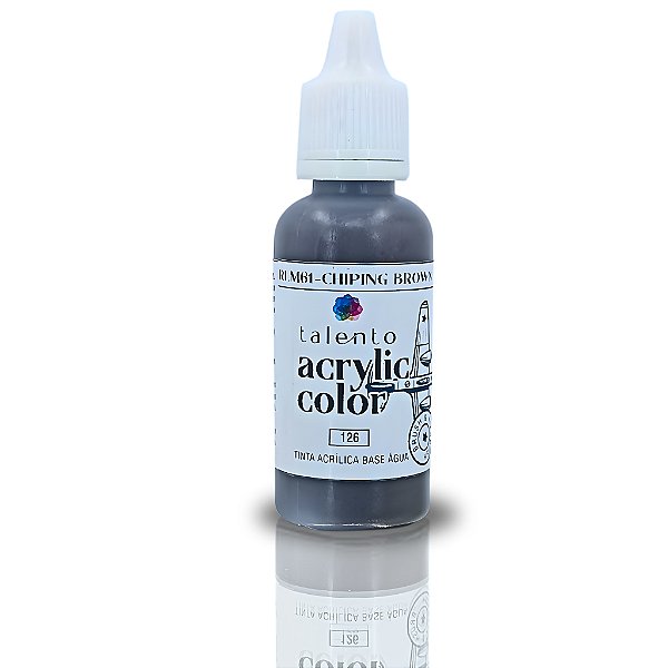 ACRYLIC COLOR 126 CHIPPING BROWN - RLM61 -20ML UND