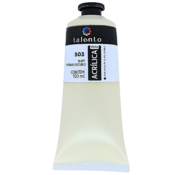 TINTA P/TELA 503-BUFF TITÂNIO ESCURO-100ML  UND