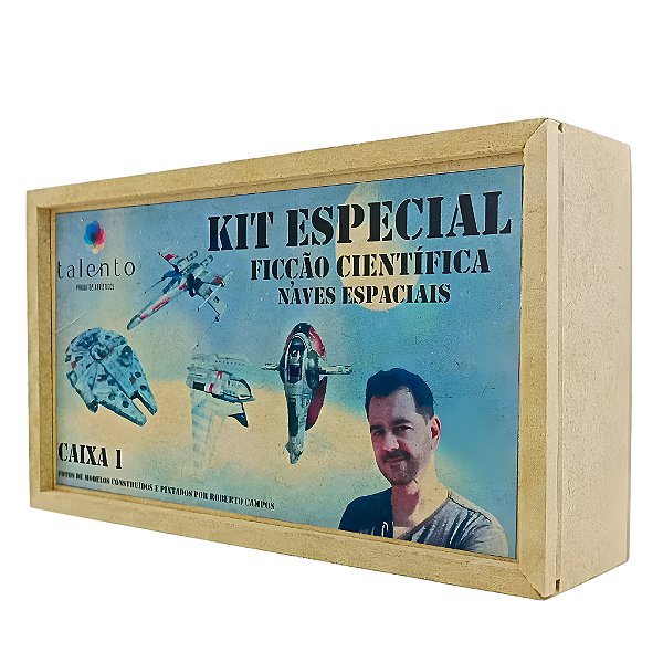 Kit -MDF-Especial Ficcão Científica-Roberto Campos-CX 1