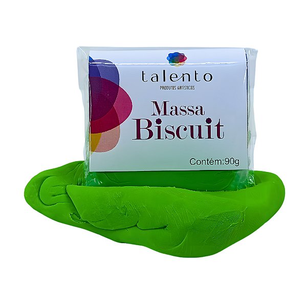 MASSA BISCUIT 20-VERDE FOLHA-90g