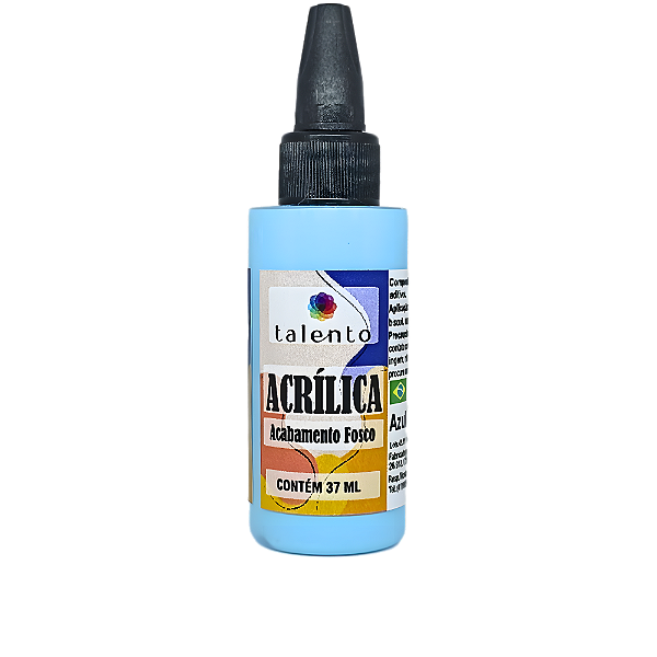 ACRÍLICA AZUL BEBÊ-ACABAMENTO FOSCO-37ML