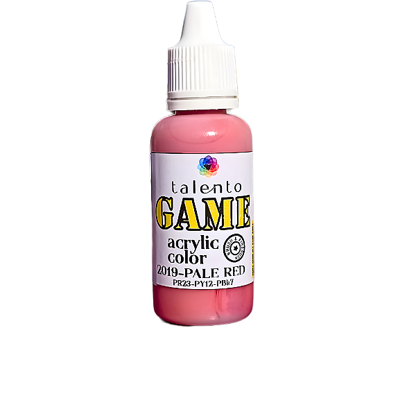 ACRYLIC COLOR GAME 2019 PALE RED 20ML UND