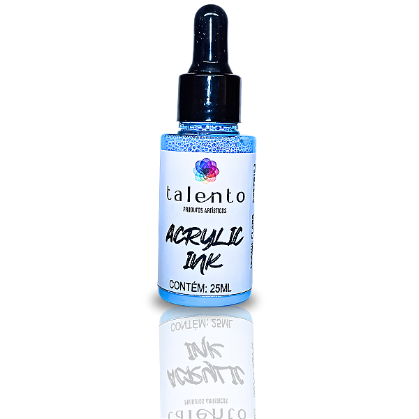 ACRYLIC INK TALENTO 25ML AZUL CLARO UND