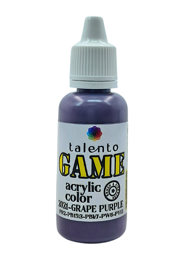 ACRYLIC COLOR GAME 2021 GRAPE WINE 20ML UND